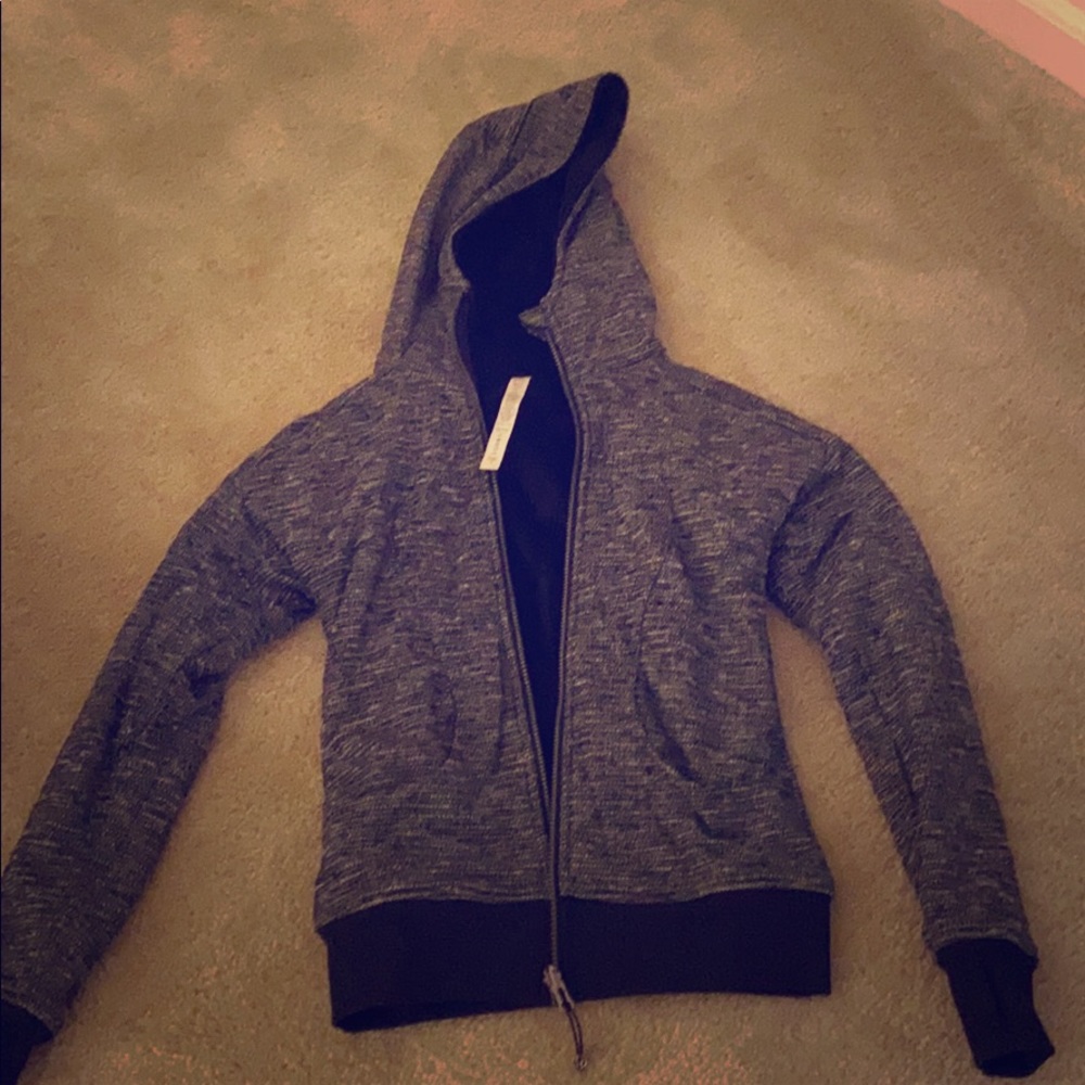 Lululemon scuba heather gray jacket